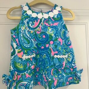EUC Lilly Pulitzer 6-12 month dress with diaper cover